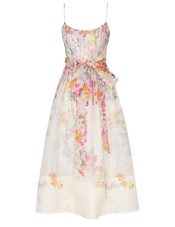 Midi Vestido Natura Corset