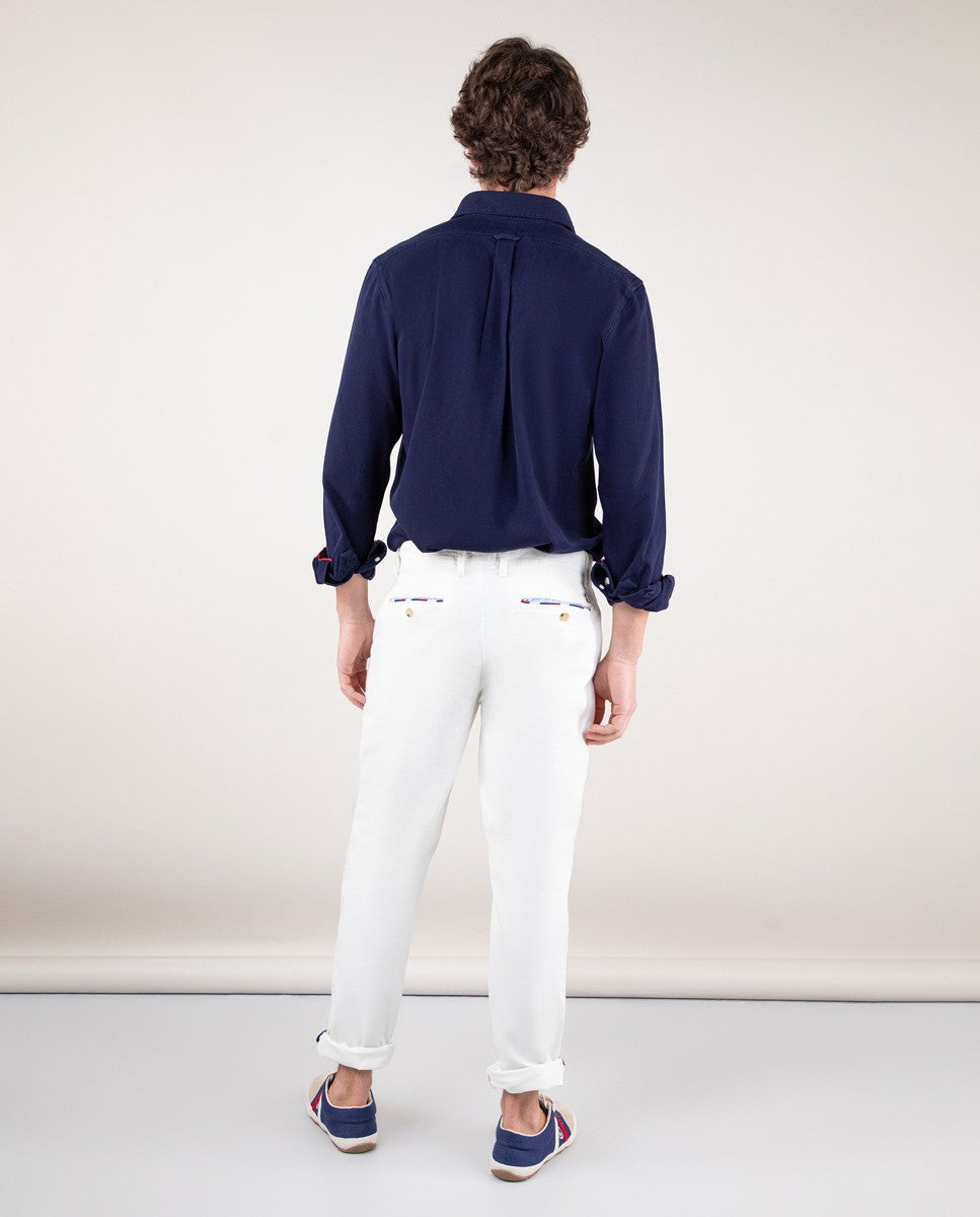 Pantalon Chino Basico Piedra
