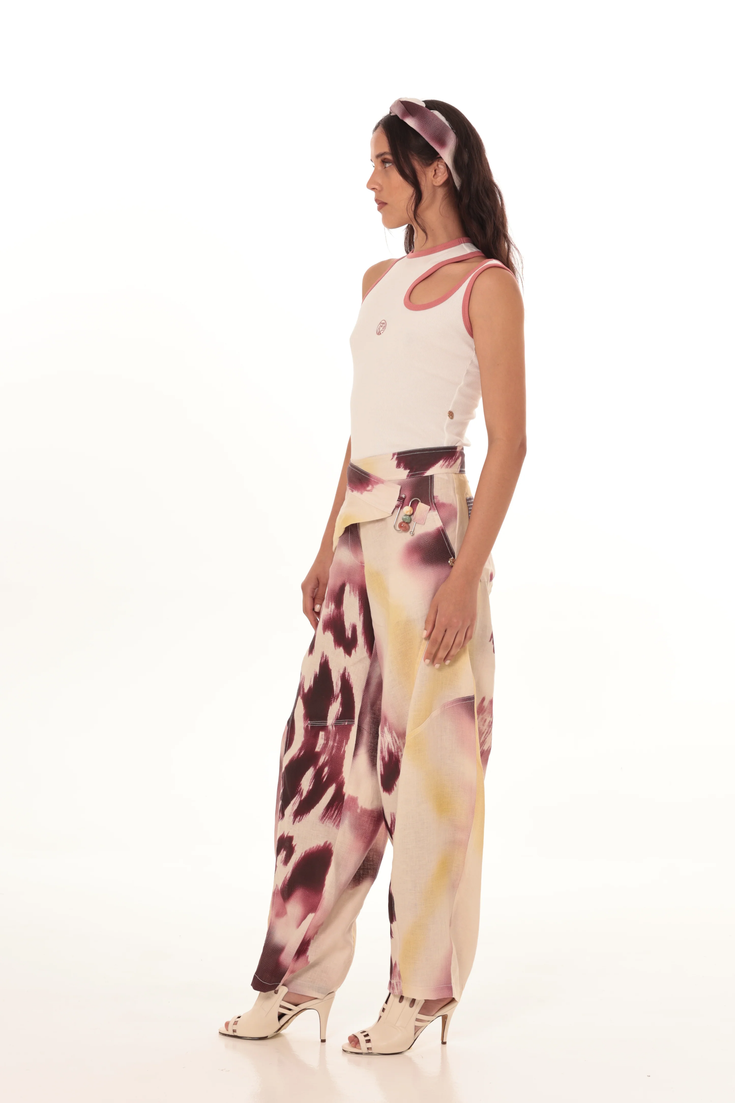 Pantalón Dogma Mango Tail ZIERRA LEONA CASUAL Malva CO