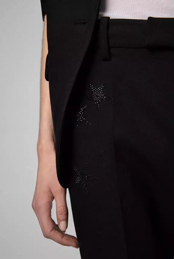 Pantalón Prune Strass