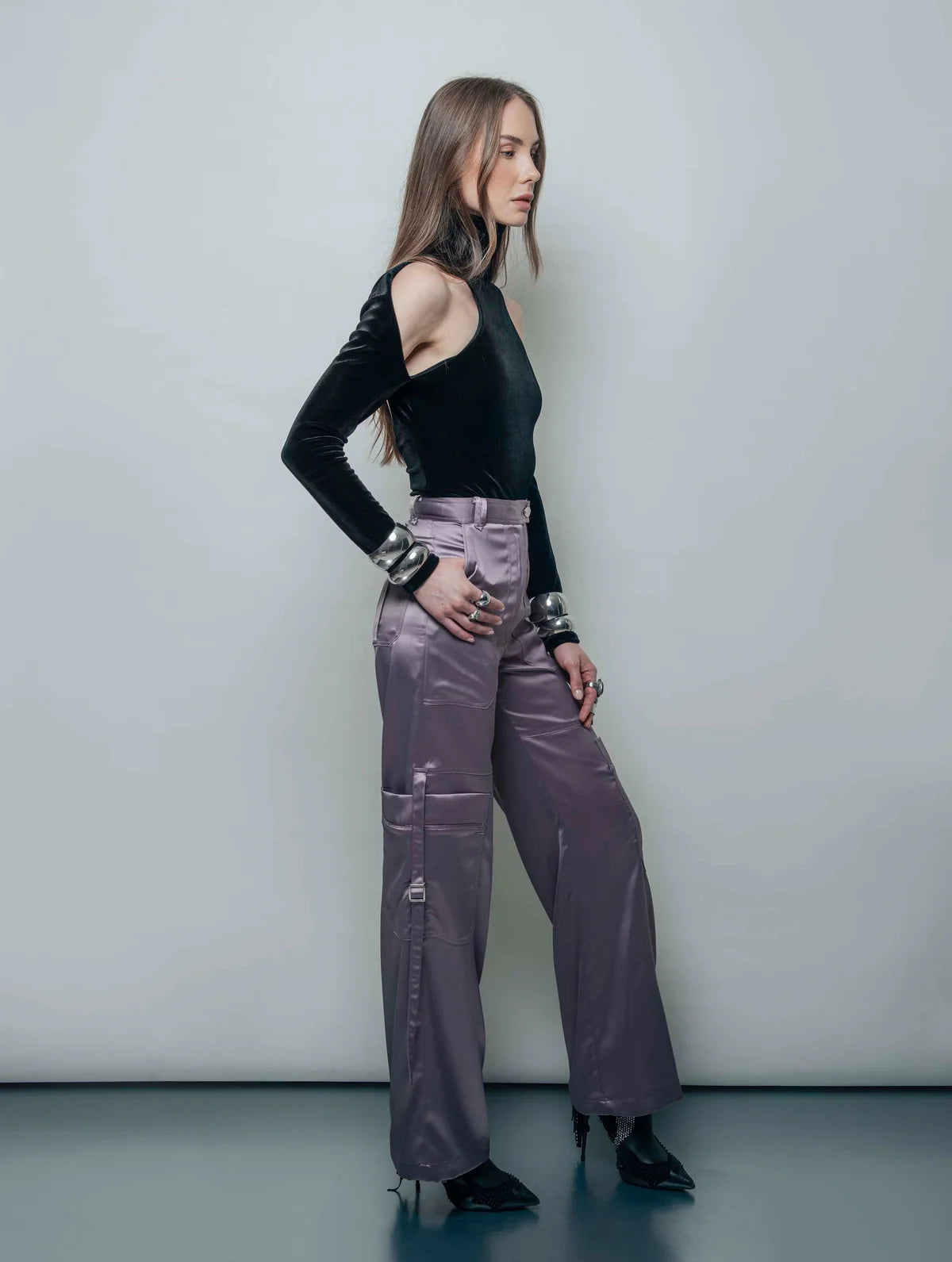 Pantalón Solari CAMILO FRANCO PANTALONES Malva CO