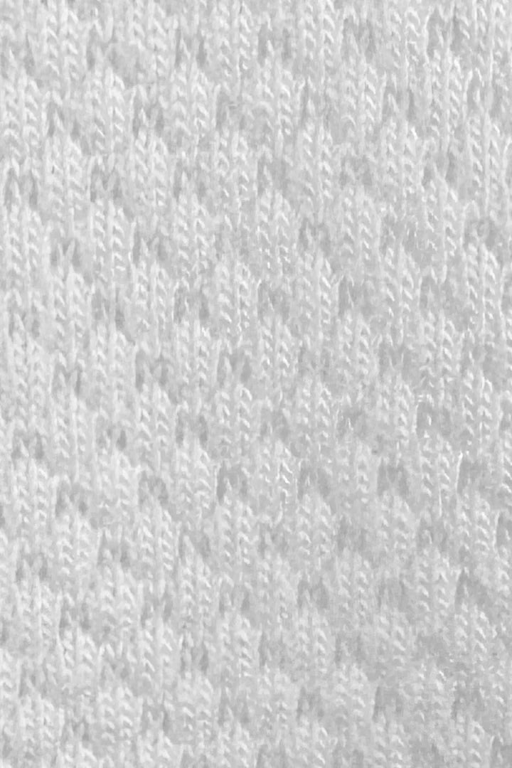 Camisa Tejida Minirombos Marfil