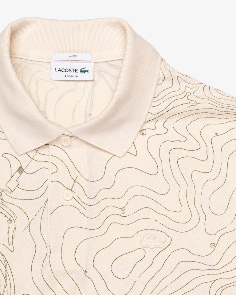 Polo Pique Estampado LACOSTE POLOS Malva CO