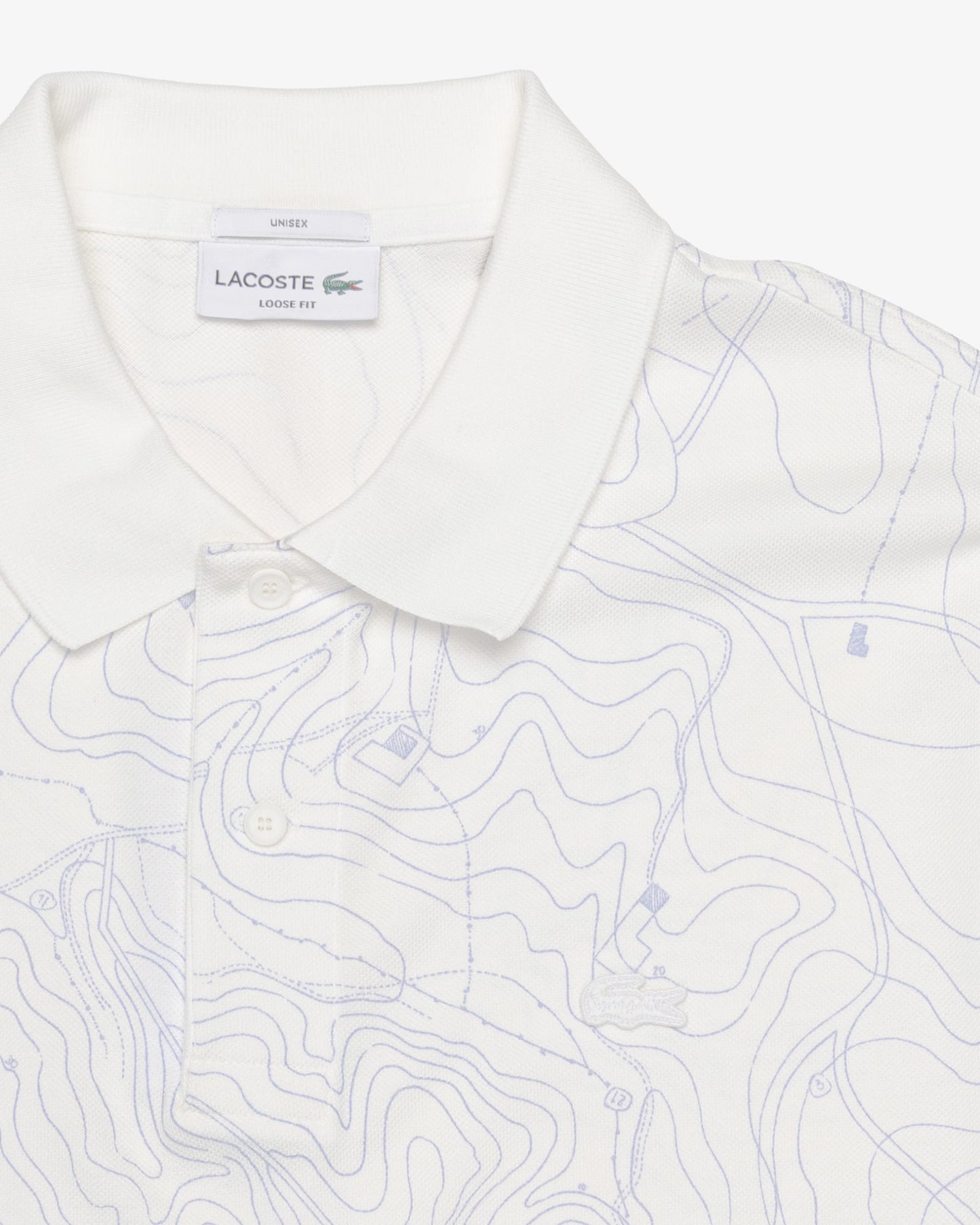 Polo Pique Estampado LACOSTE POLOS Malva CO