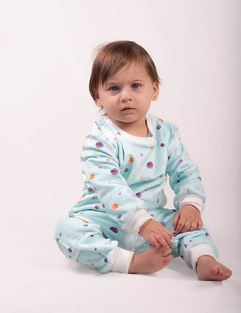 Pijama 2P Termica Green Space