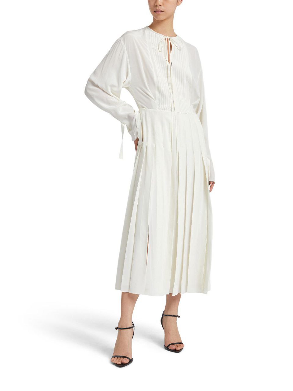 Vestido Maxi Plisado