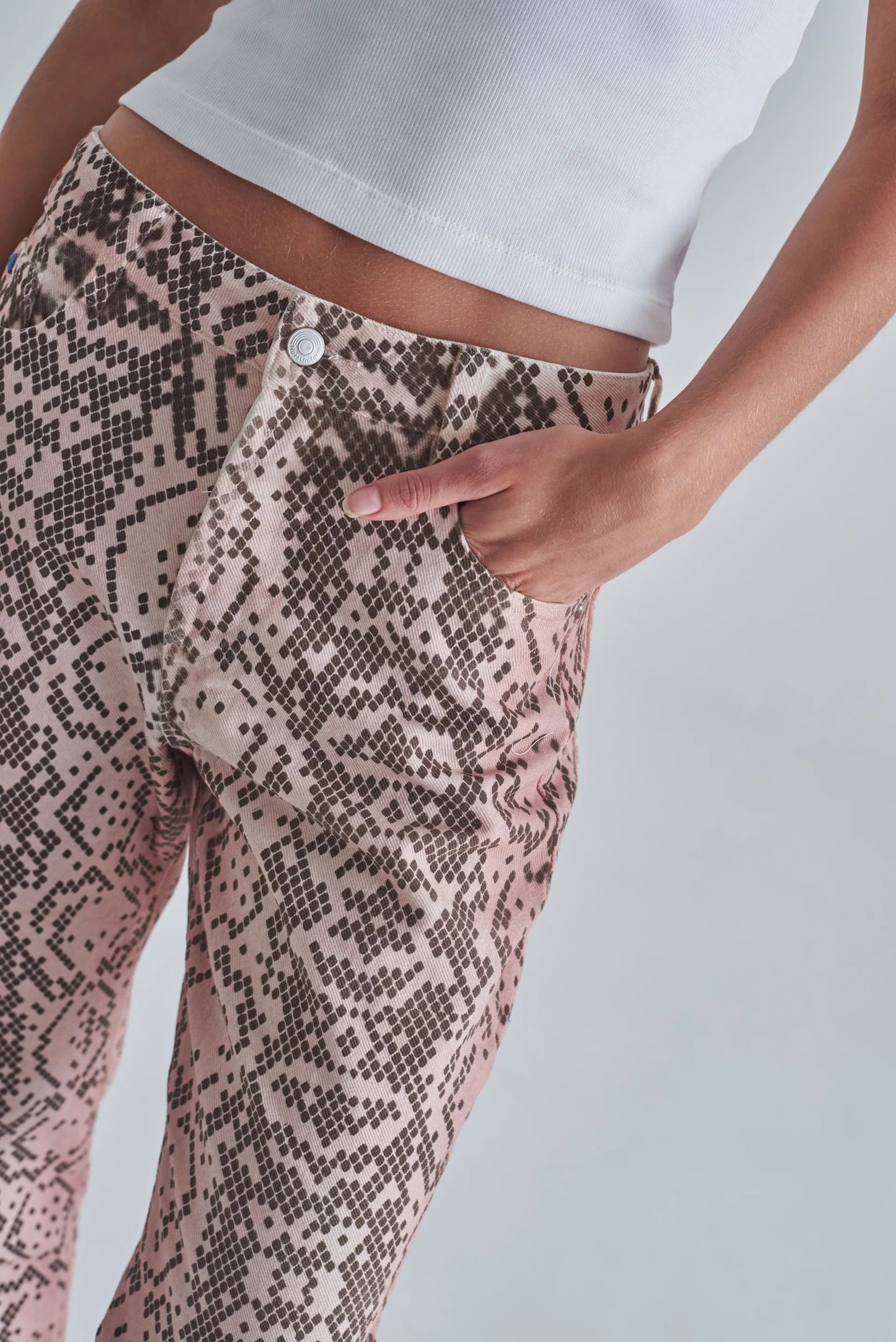 Pantalón Mon Estampado Piton