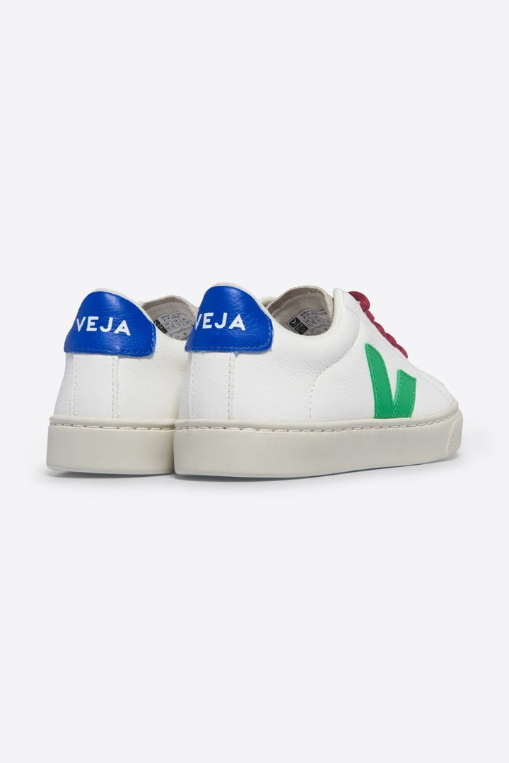 Tenis Veja Kids Esplar Leather White Leaf Paros