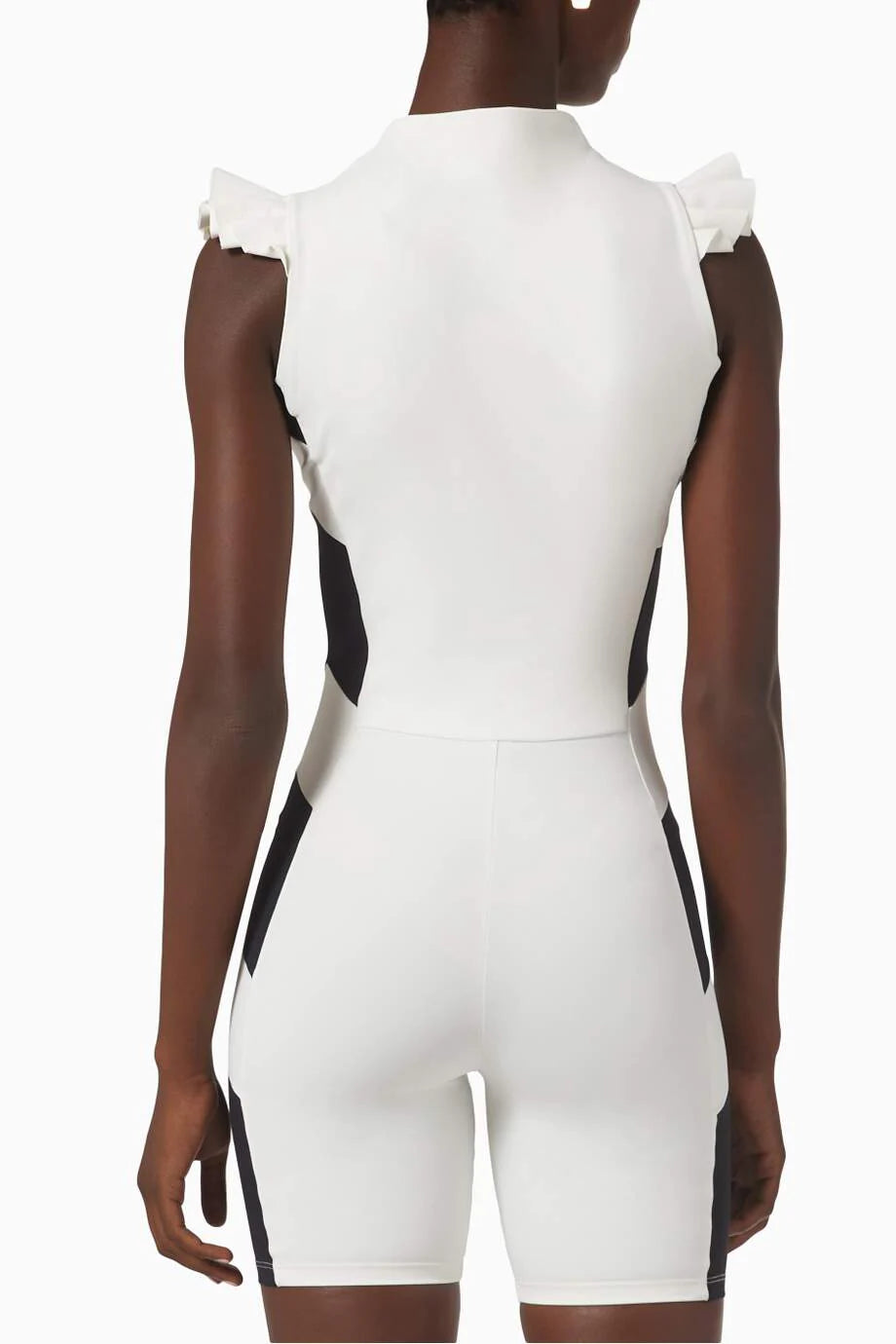 Enterizo Ruffle Biker