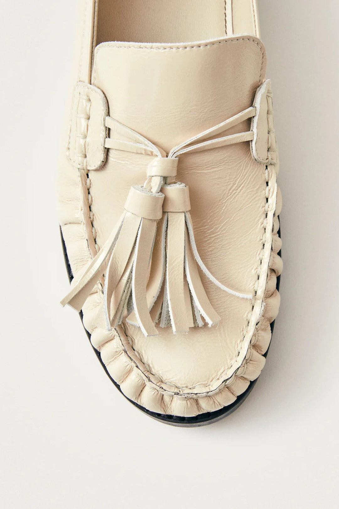 Mocasin Alohas De Mujer Marietta Patent Leather MOCASINES Malva CO