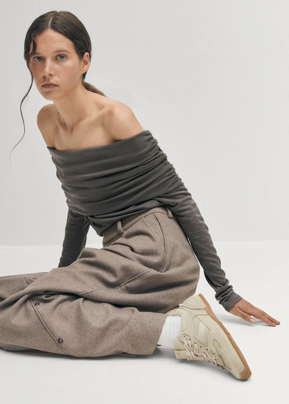 Tenis Alohas De Mujer Tb. 56 Suede Cream