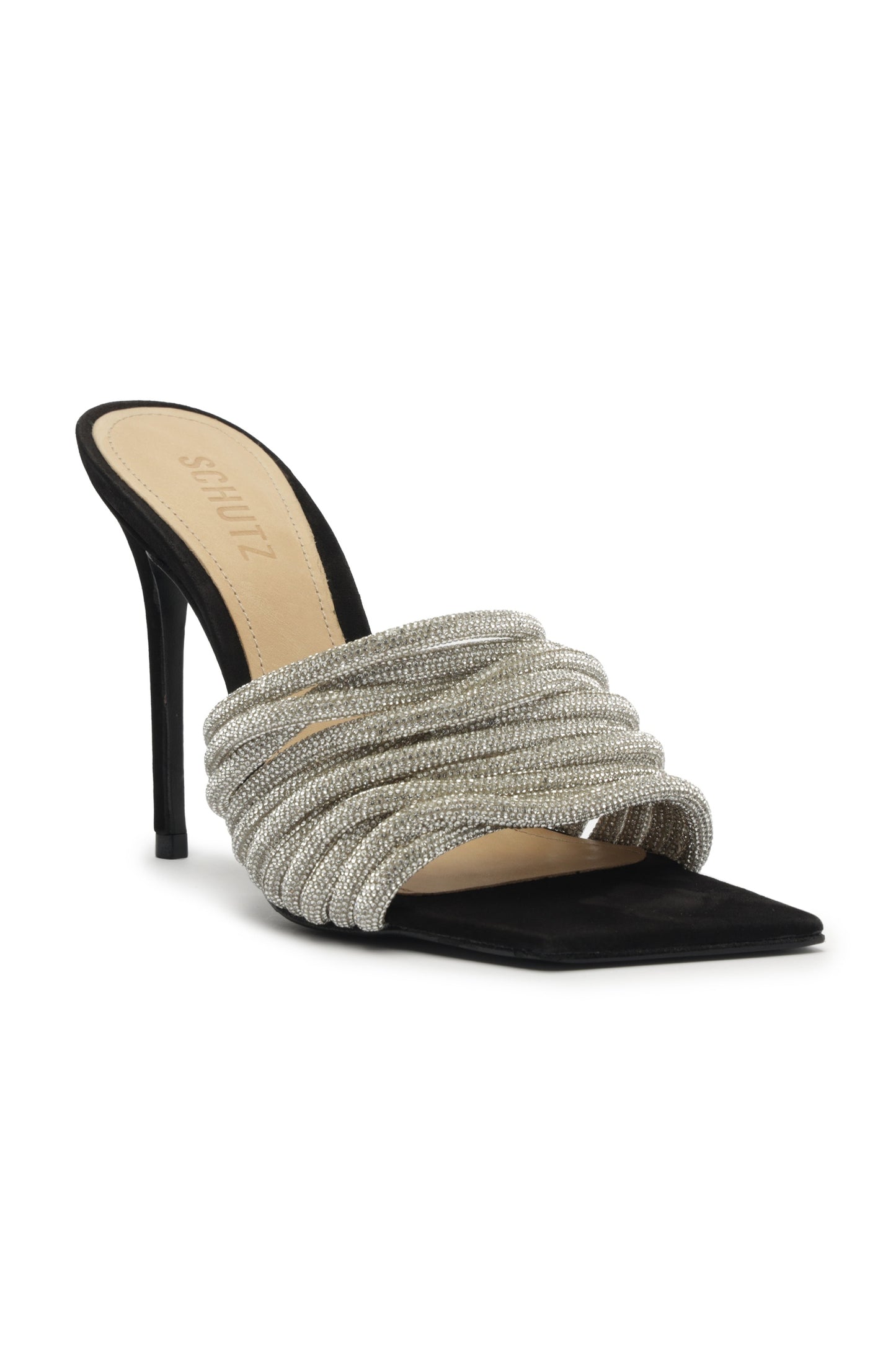 Sandalia X4Kc Cristal SCHUTZ SANDALIAS Malva CO