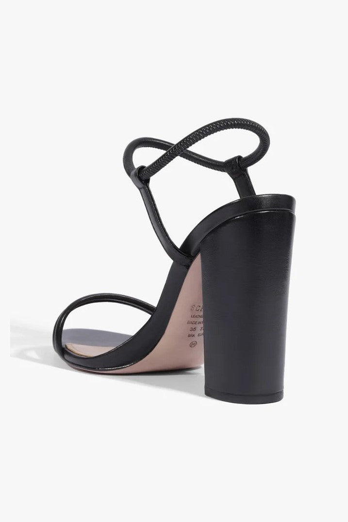 Sandalia De Piel Negra Gimenez SCHUTZ SANDALIAS Malva CO