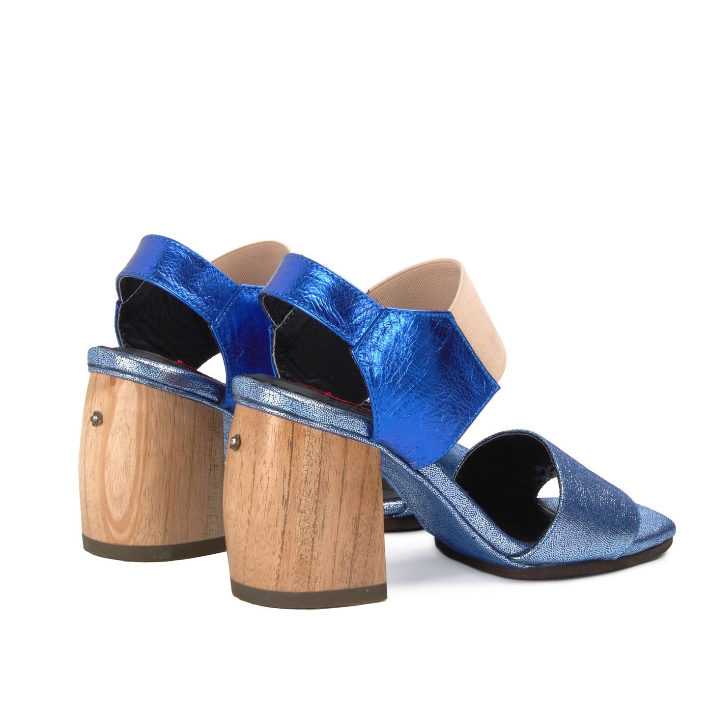 Sandalia Letrista Azul Mp