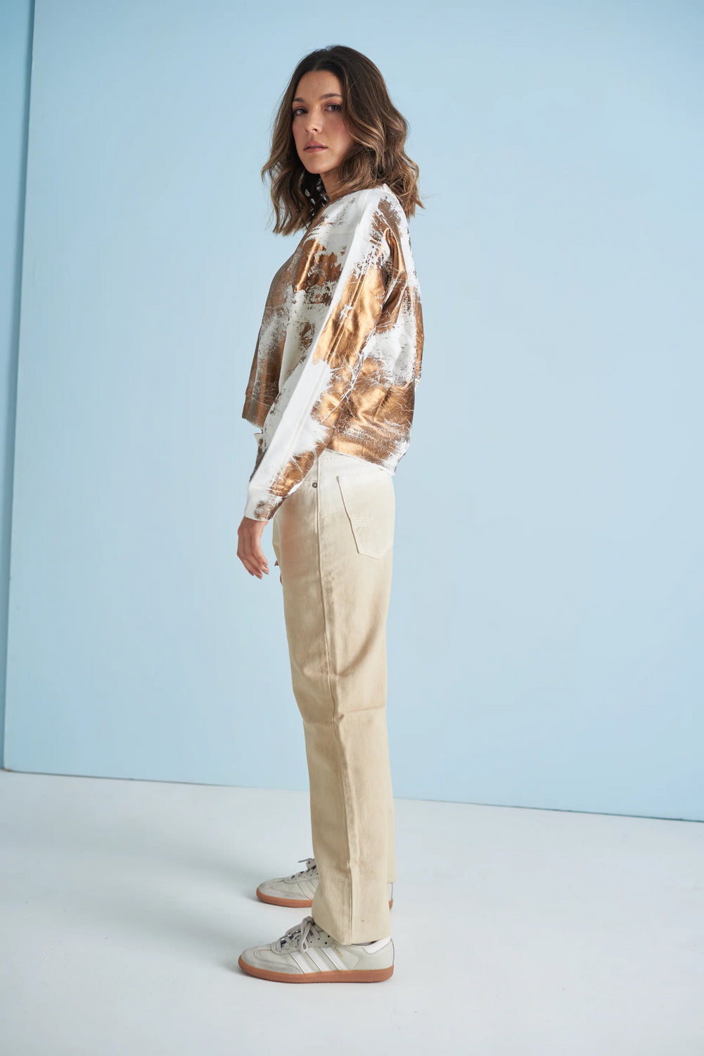 Jersey Foil Ocre Total