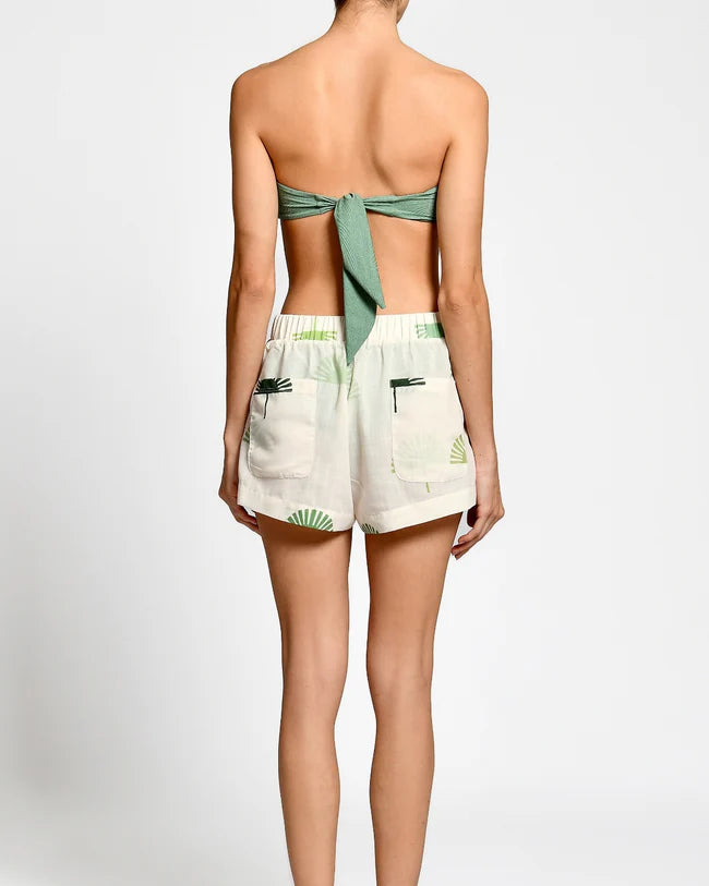 Short Liana Palm ENCANTADORE SHORTS & BERMUDAS Malva CO