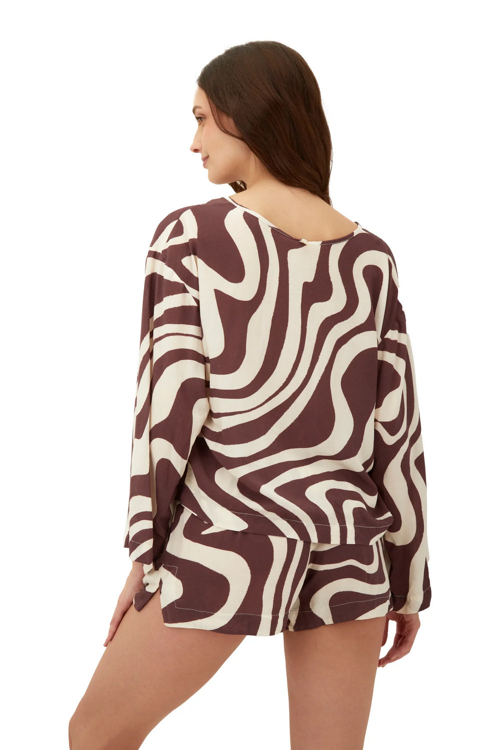 Short Chocolate Swirl Breeze