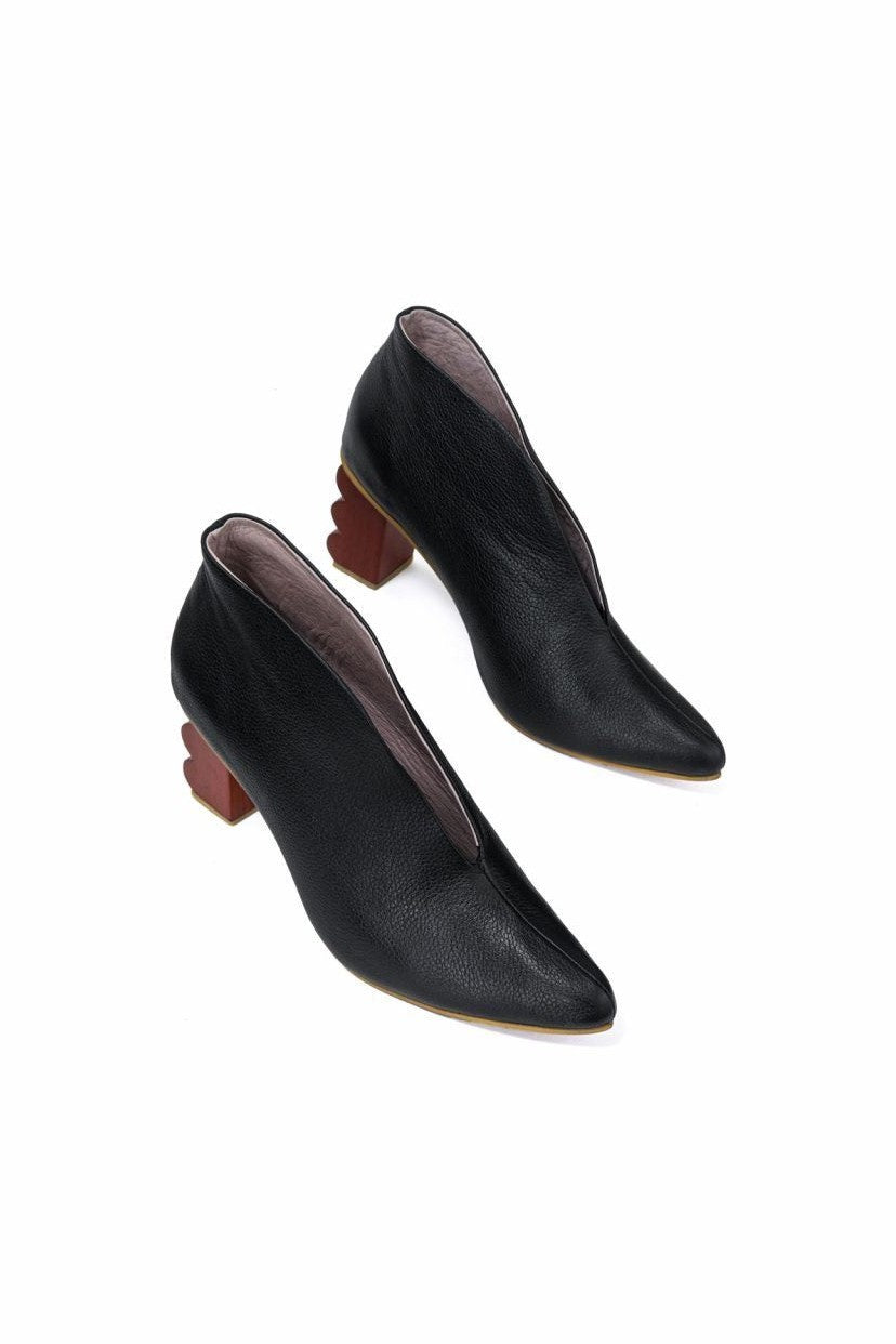 Botin Liza GARCES BOTTIER BOTAS & BOTINES Malva CO