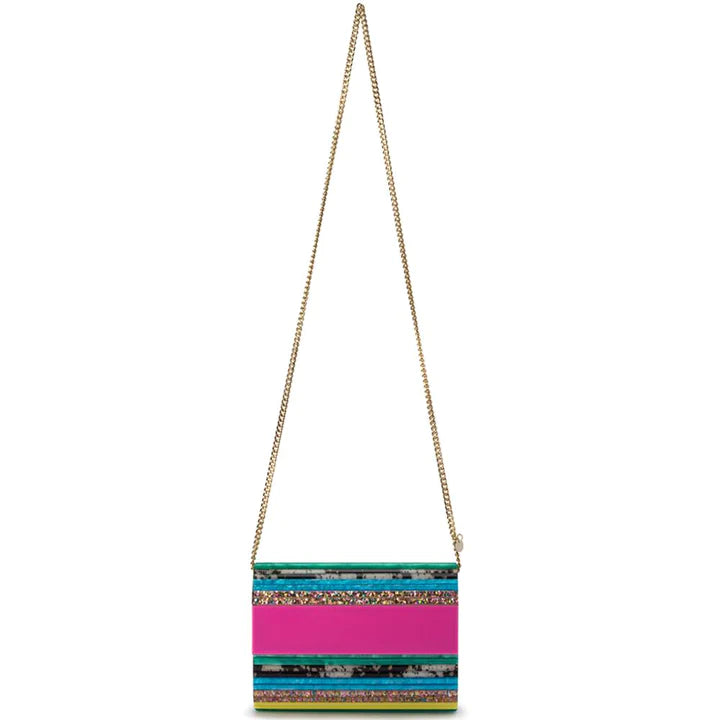 Clutch Stacer Acrylic Foldover