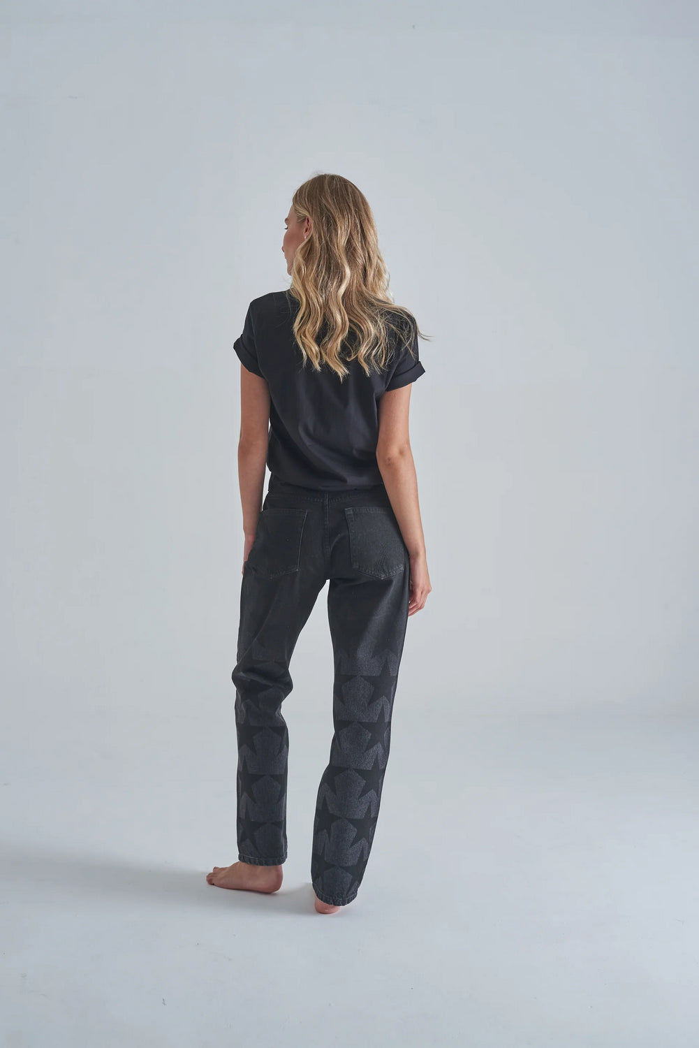 Jean Straight Estrellas Negras