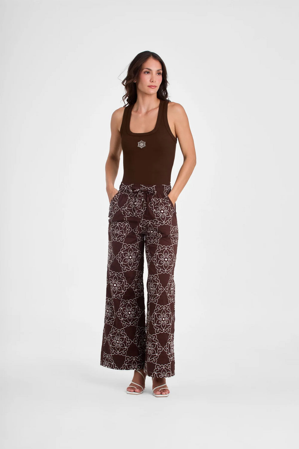 Tank Top LA VI BY MAJO TANK TOP Malva CO