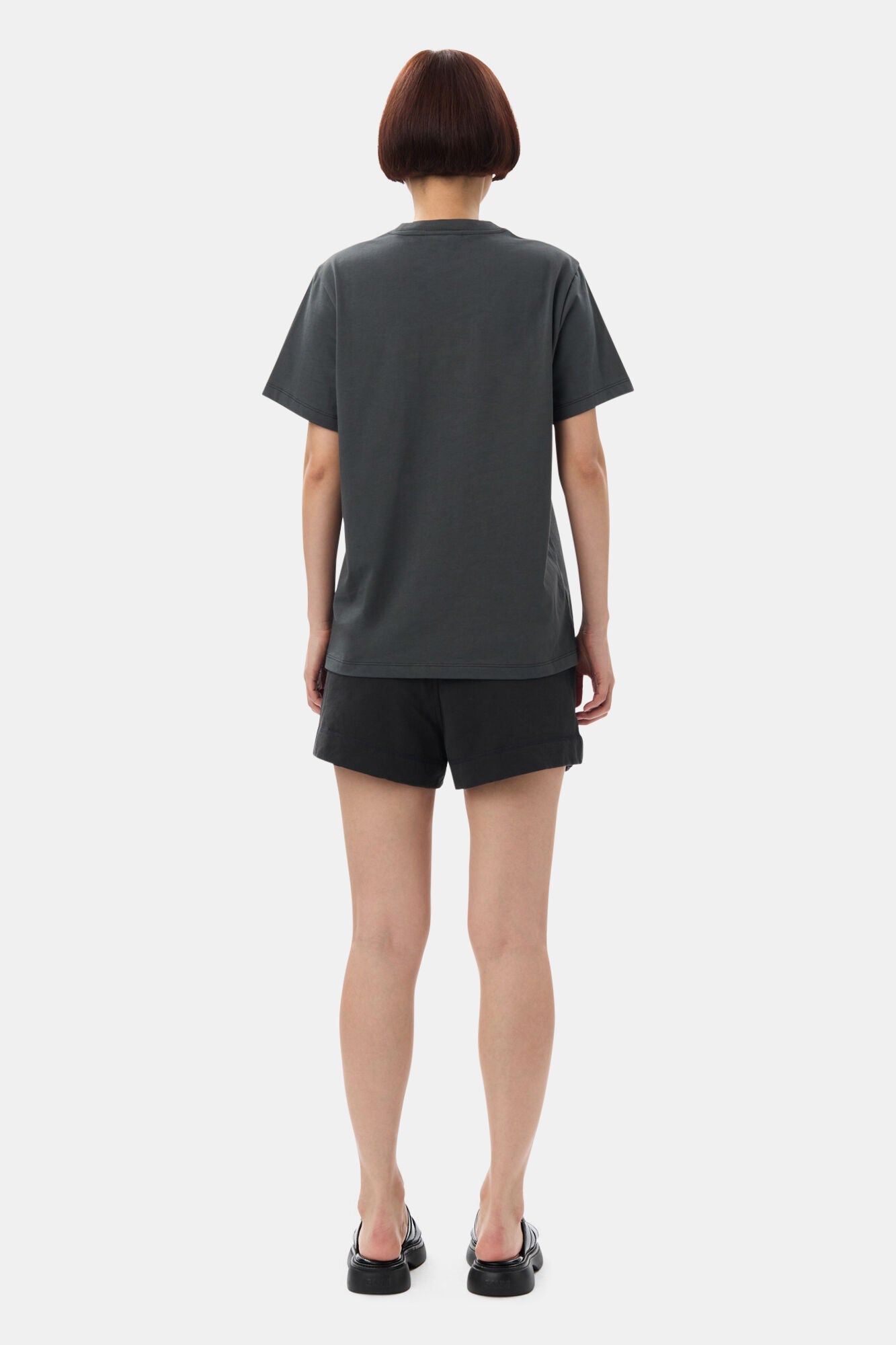 T-Shirt Basic Jersey Ganni Relaxed