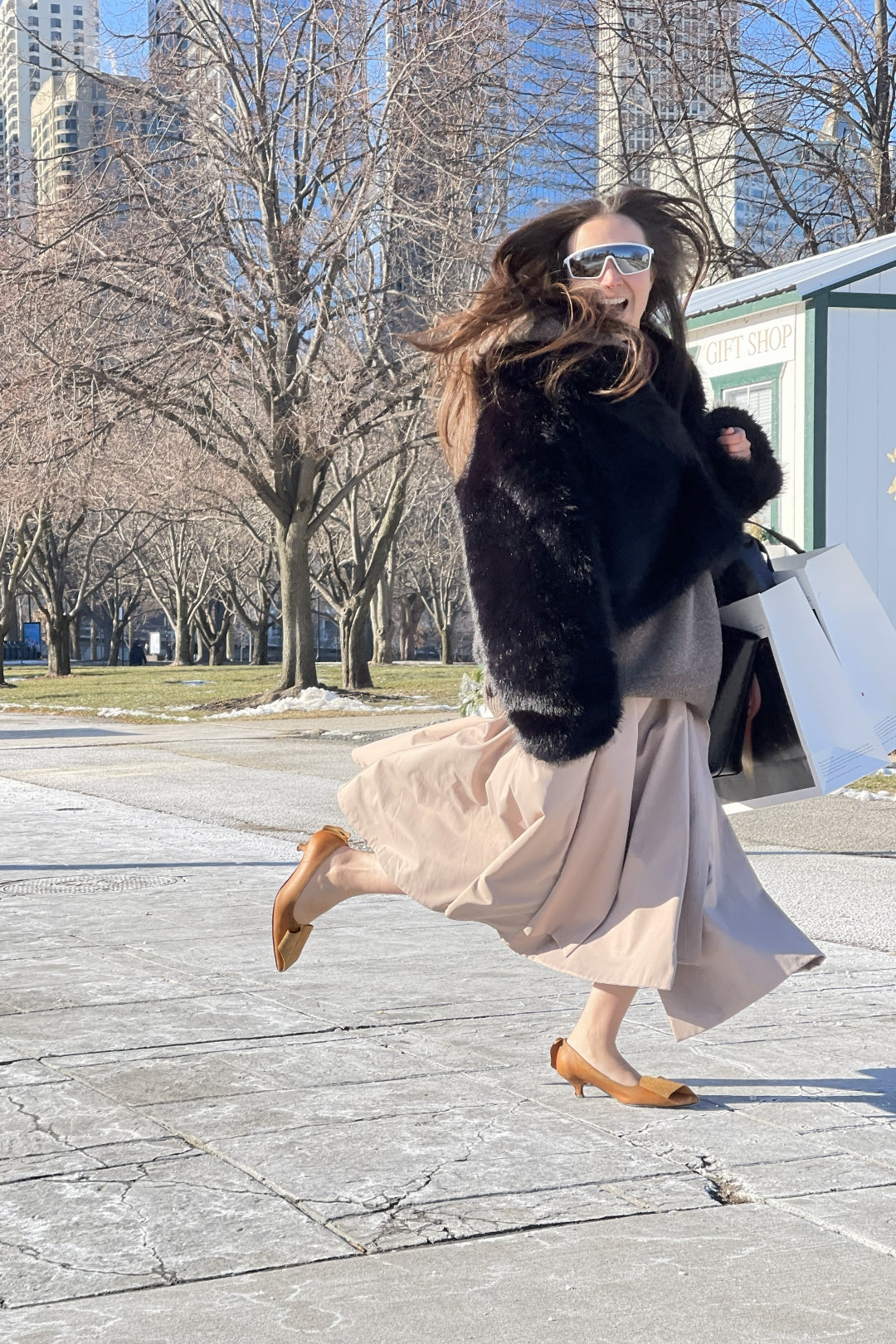 Tacón Cognac Envejecido