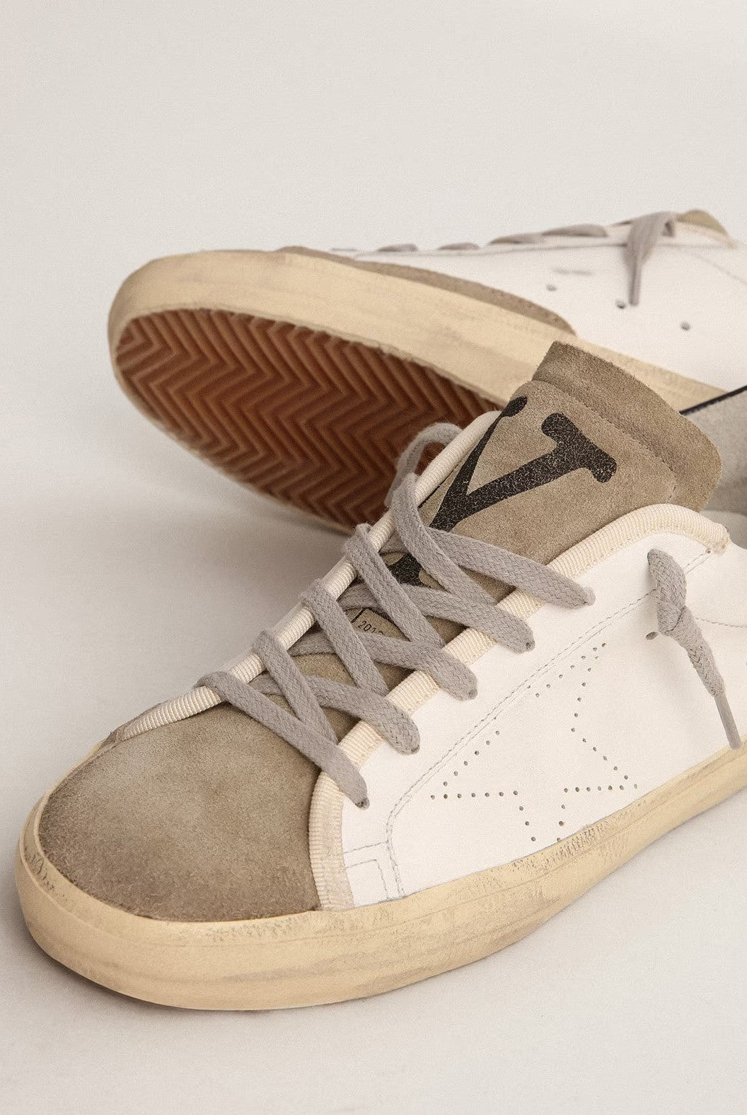 Tenis Golden Goose Super Star Hombre GOLDEN GOOSE CALZADO Malva CO