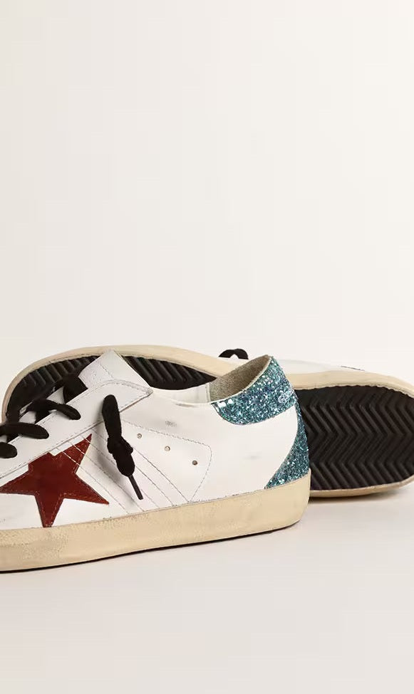 Tenis Golden Goose Super-Star Mujer GOLDEN GOOSE CALZADO Malva CO