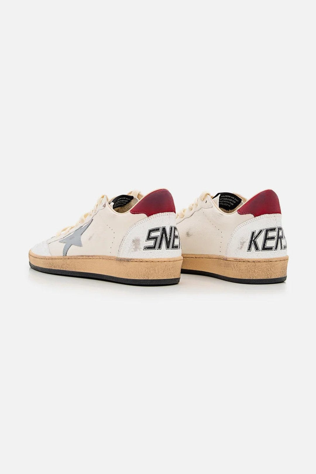 Tenis Golden Goose Ball Star Nappa Suede Toe Star Nabuk Hombre