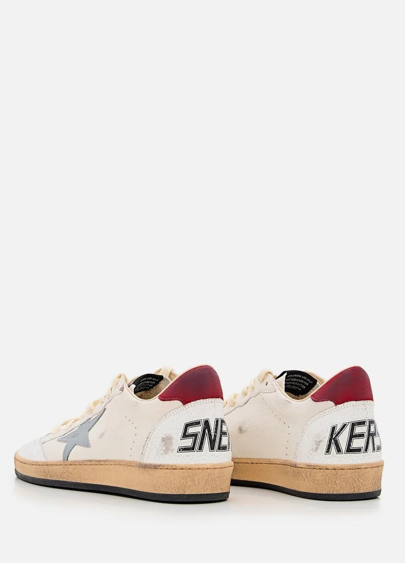 Tenis Golden Goose Ball Star Nappa Suede Toe Star Nabuk Hombre GOLDEN GOOSE TENIS Malva CO