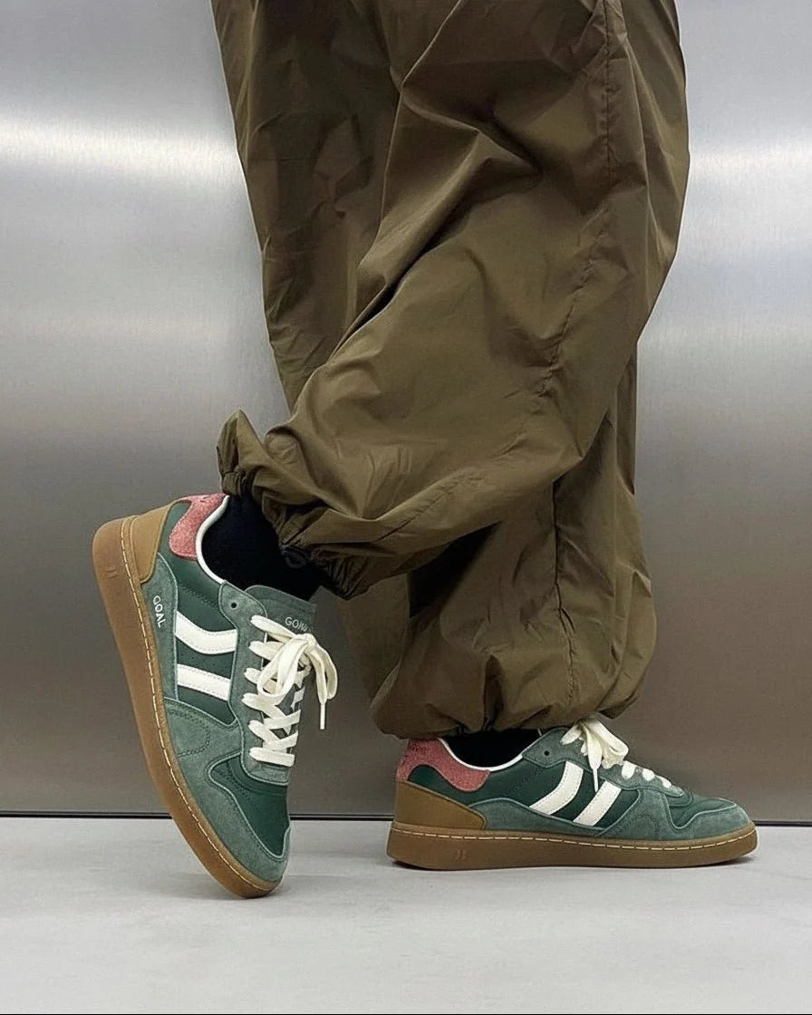 Tenis Coolway De Hombre Goal Green Pulse