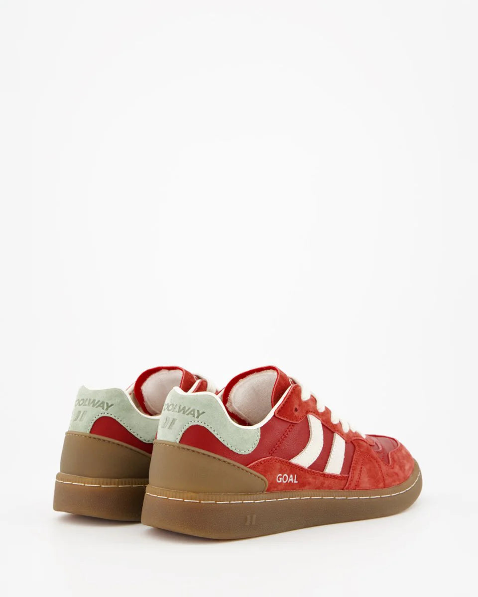 Tenis Coolway De Hombre Goal Red Fury