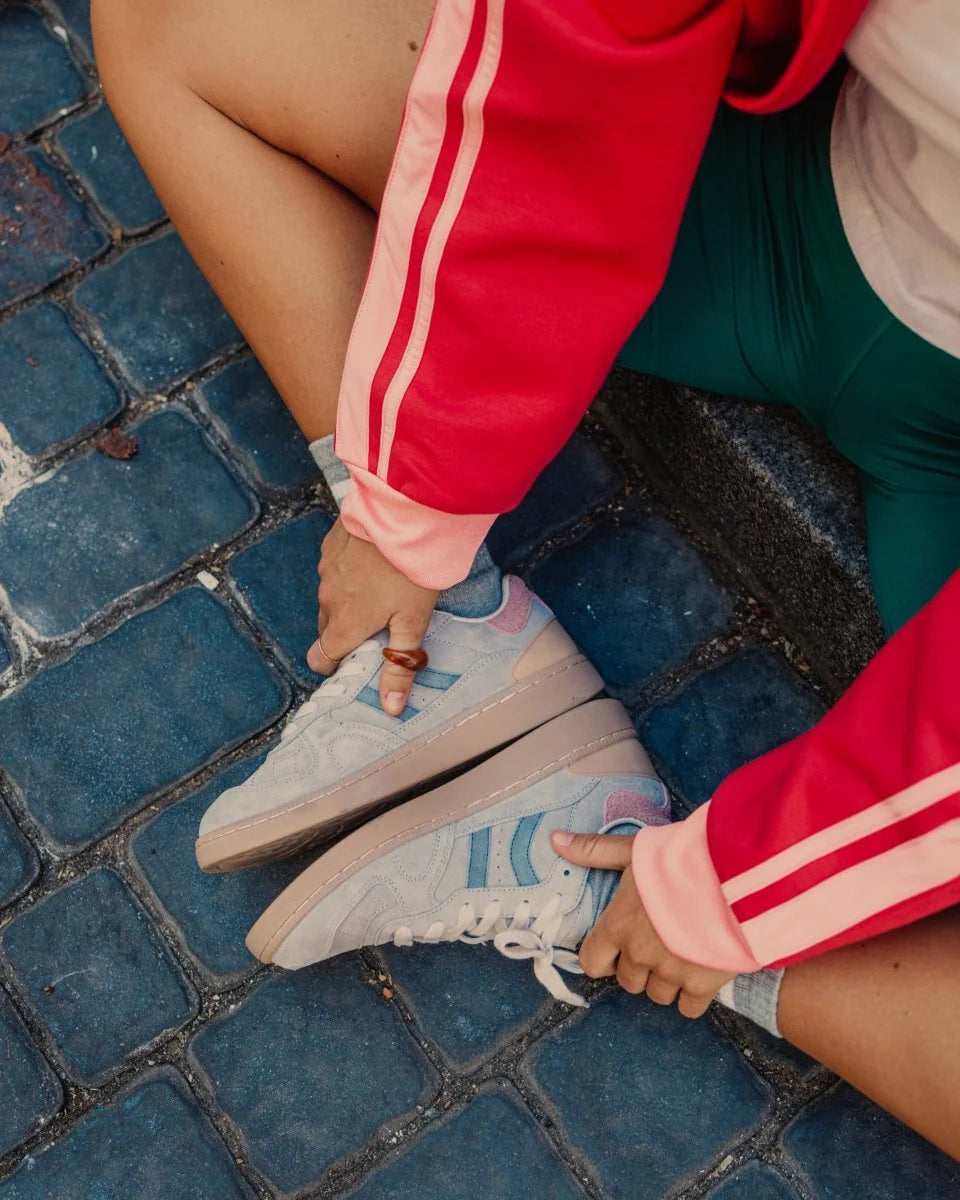 Tenis Coolway De Mujer Goal Soft Grey Roast