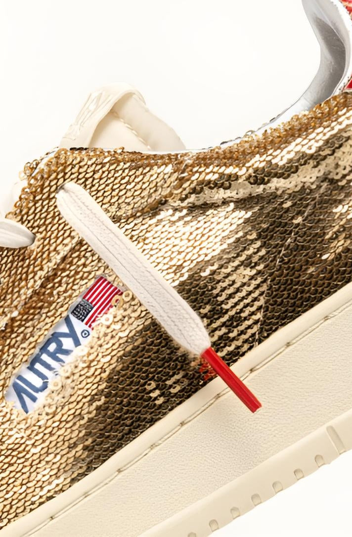 Tenis Dallas Low Sparkling Mujer AUTRY TENIS Malva CO