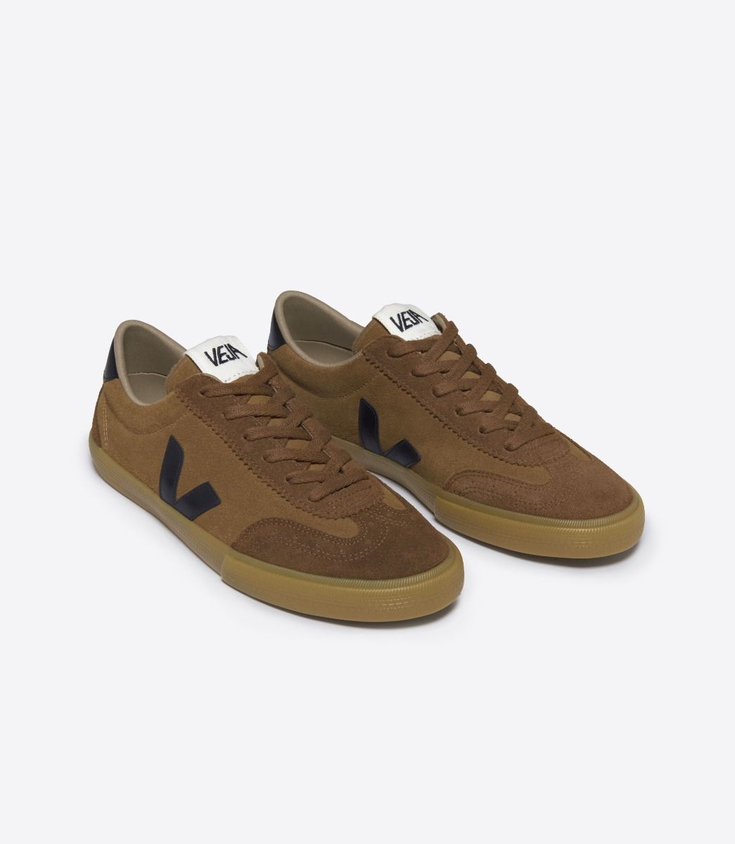 Tenis Veja de Mujer Volley Suede Camel
