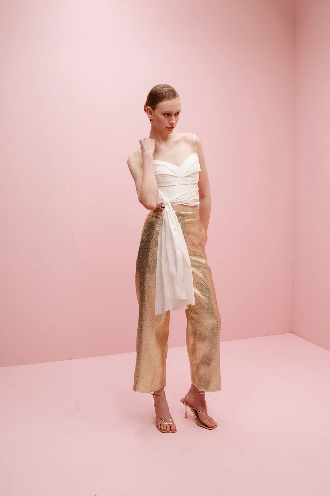 Top Amarena Taffeta FRANCESCA MIRANDA TOP Malva CO