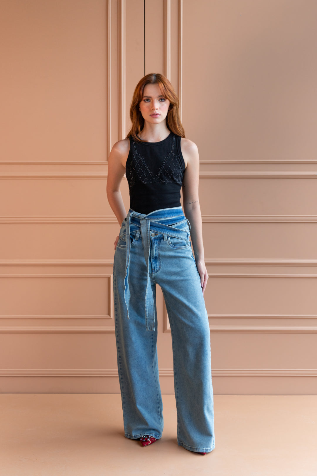 Tank Top Bralette Black