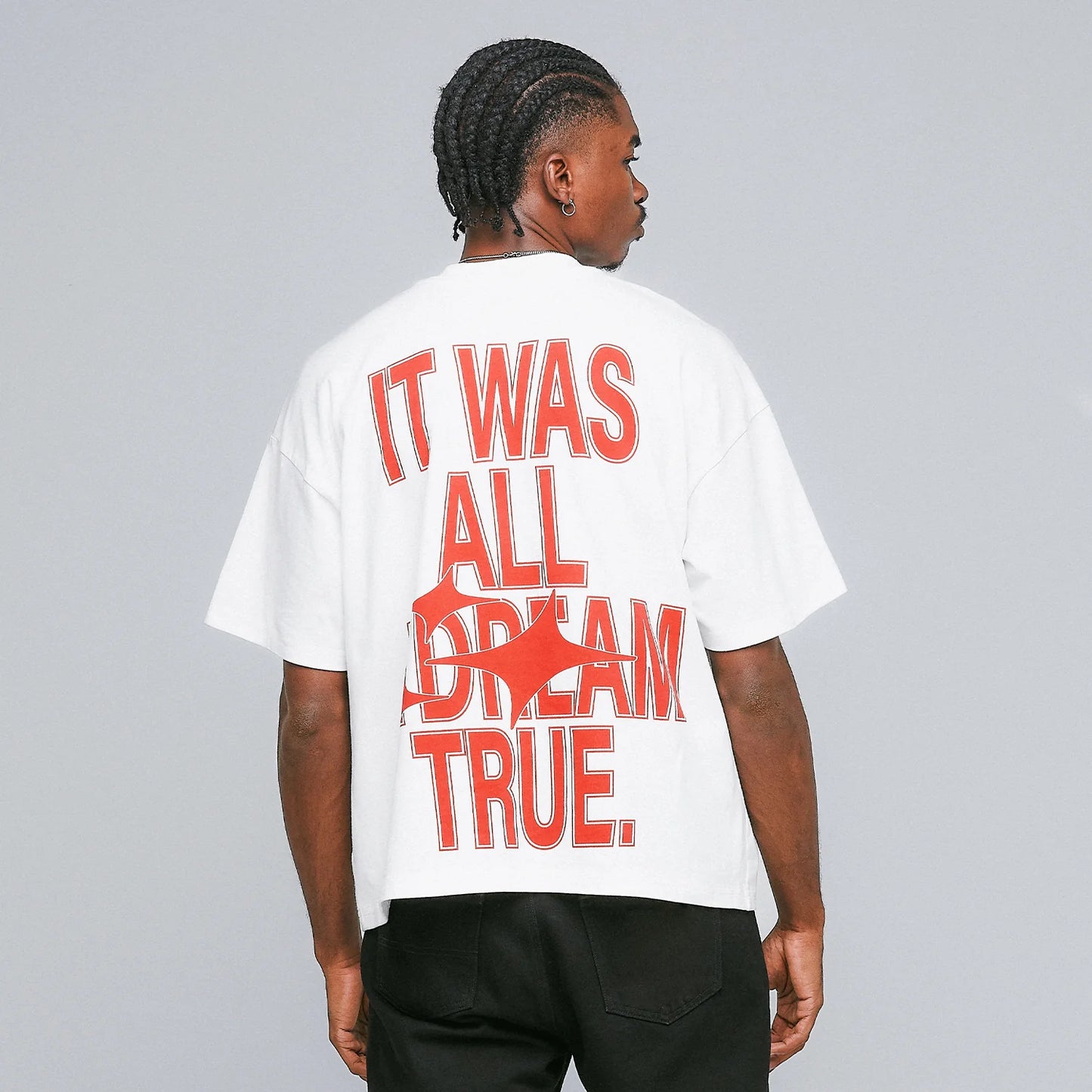 T-Shirt Dreams Boxy Hombre TRUE T-SHIRT Malva CO