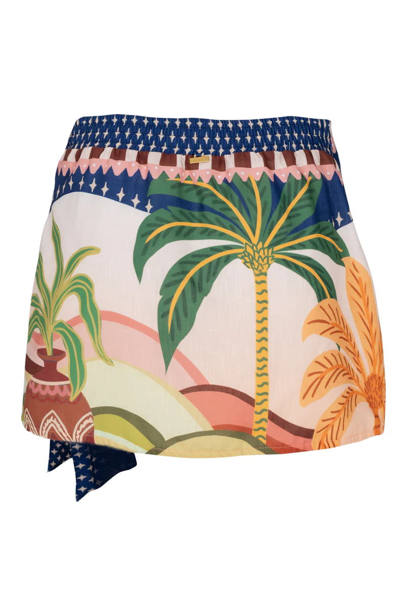 Falda Desert MILONGA SALIDAS / ROPA DE PLAYA Malva CO