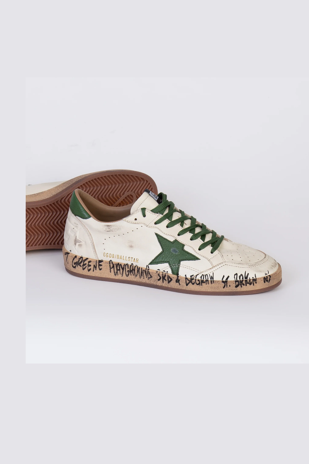 Tenis Golden Goose Ballstar Star And Heel Nappa Hombre