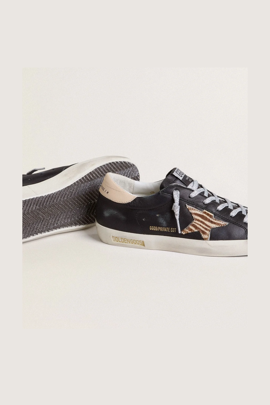Tenis Golden Goose Super Star Nappa Zebra Horsy Star Mujer GOLDEN GOOSE TENIS Malva CO