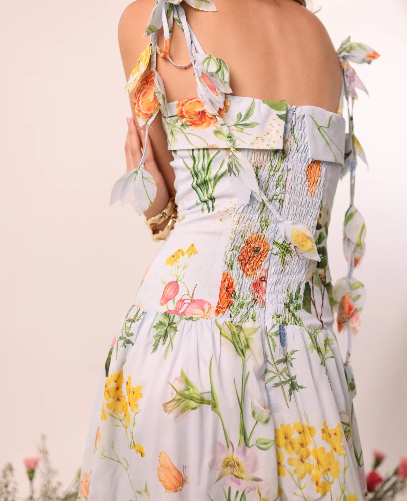 Maxi Vestido Silky Floral