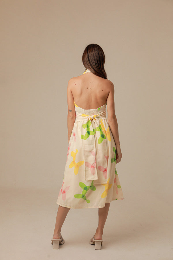 Vestido Midi Violeta