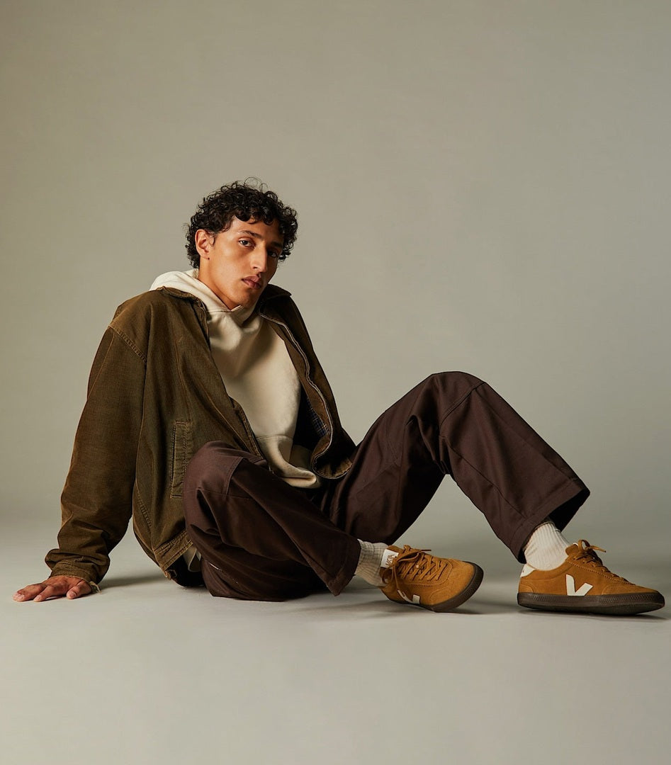 Tenis Veja De Hombre Volley Suede Tent Natural Eagle VEJA TENIS Malva CO