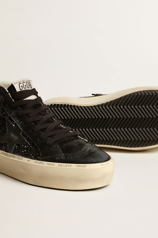 Tenis Golden Goose Hi Mid Star Glitter Upper Mujer