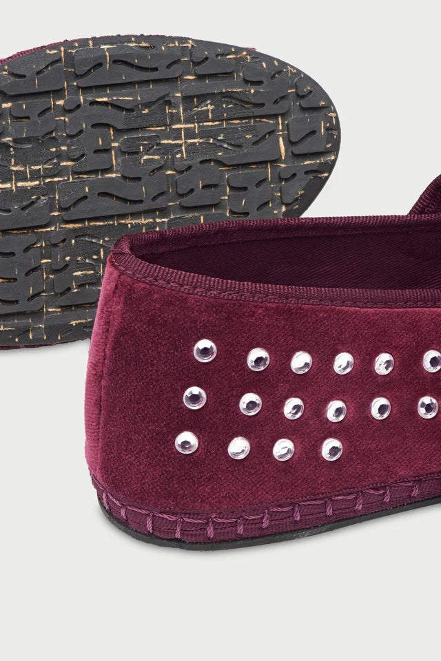 Balleta Mae Burgundy FLABELUS BALLERINAS Malva CO