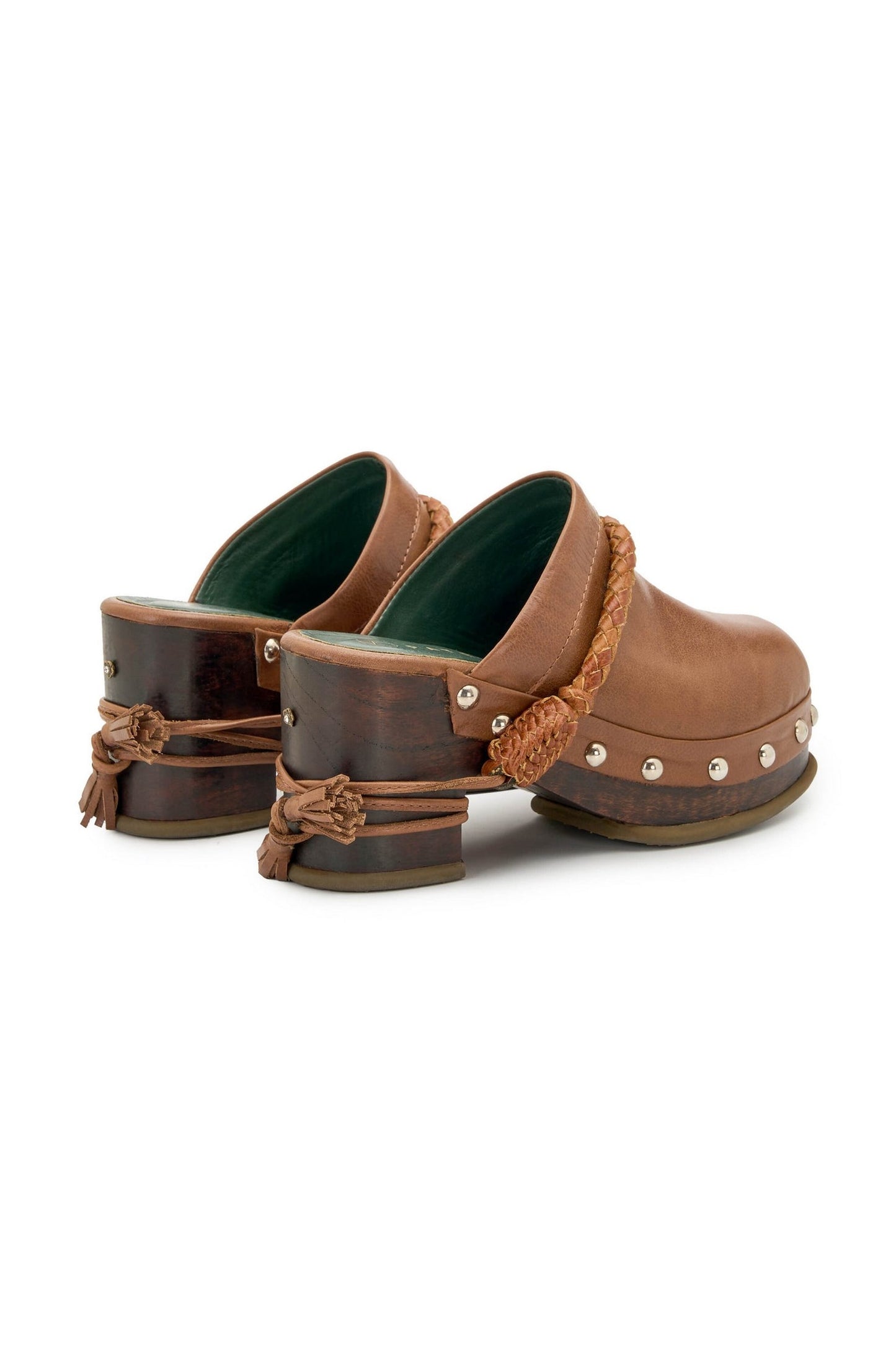 Zueco Cristalino Canela Mp PATRICIA MEJIA ZUECOS / MULES Malva CO