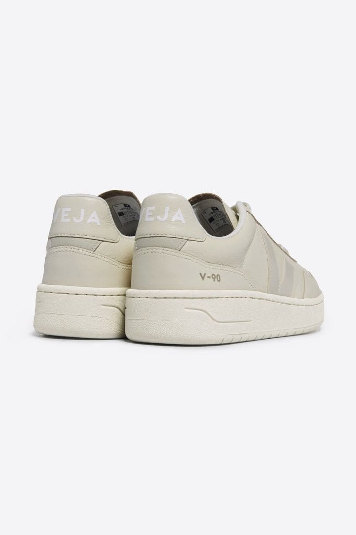 Tenis Veja De Hombre V-90 Ot Leather Cashew