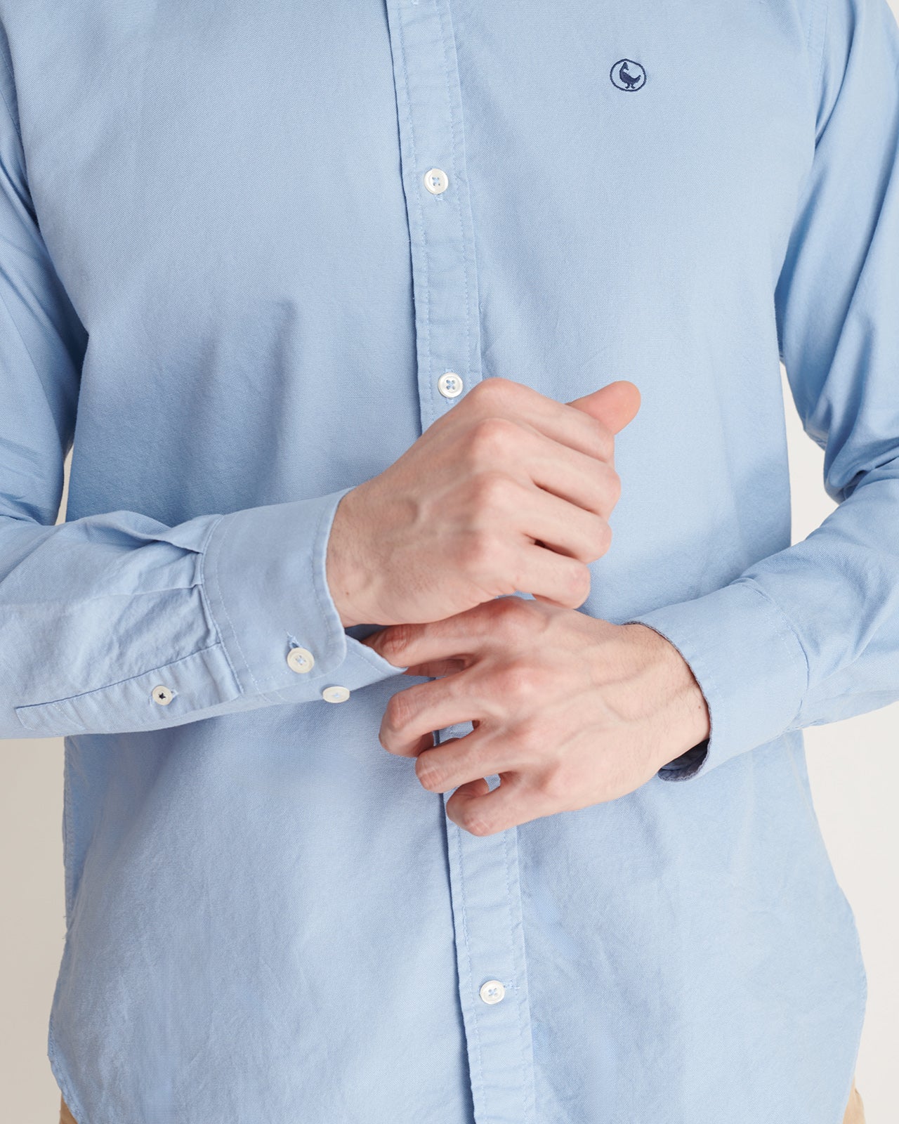 Camisa Algodón Garment Dyed